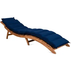 Auflage Sonnenliege Blau 183x56x7cm
