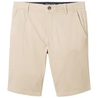 Tom Tailor Herren Slim Chinoshorts, braun, Uni, Gr. 30