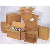 NESTLER Wellpapp-Faltkartons 1-wellig braun 43,0 x 31,0 x cm