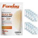 1Gram 50Packets Fonday Food Grade Silica Gel Packs Desiccants Moisture Absorbers Desiccants Packets Dehumidifier Packs