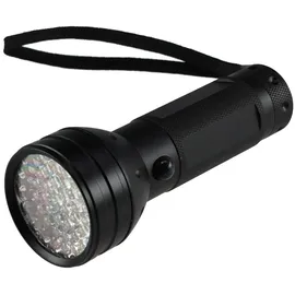 ChiliTec LED-Taschenlampe 51 UV LEDs Schwarzlicht Ø55xL145mm