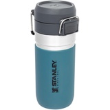 Stanley Quick Flip Trinkflasche - Hält 7+ Stunden Kalt - Wasserflasche BPA-Frei - Spülmaschinenfest - Druckverschlussdeckel - Thermosflasche Auslaufsicher - Lagoon