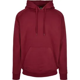 URBAN CLASSICS Blank Hoody – Rot - L