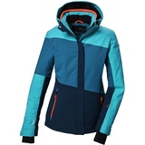 KILLTEC Damen Skijacke KSW 67 WMN SKI JCKT, aquaverde, 36