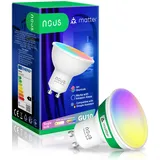 Nous P8 - Smart Light Lampe, GU10 4,5 W, RGB, WLAN