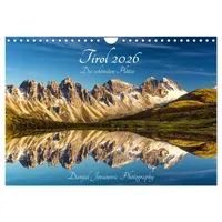 Calvendo Tirol 2026 - die schönsten Plätze (Wandkalender 2026