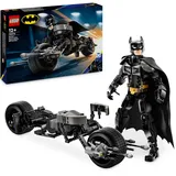 LEGO DC Comics Super Heroes Batman Baufigur mit dem Batpod 76273