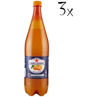 3x San pellegrino PET Flasche Dose 1,25 L L'aranciata orange Orangenlimonade