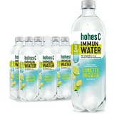 Hohes C Immun Water Limette Ingwer (6 x 750ml), für dein Immunsystem mit Vitamin C & D, nur 3kcal/100ml, ohne Zuckerzusatz, ohne Konservierungsstoffe, vegan