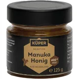 KÜPER SELECTION Manuka Honig 125g – Rohhonig mit 400+ MGO – natürliches Süßungsmittel aus Neuseeland als Brotaufstrich oder zu Tee, Joghurt & Pancakes