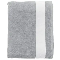 SOL'S Beach Towel Lagoon - grey;white - onesize