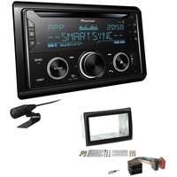 Pioneer Autoradio Bluetooth Einbauset für Renault Megane II 2002-2008 schwarz