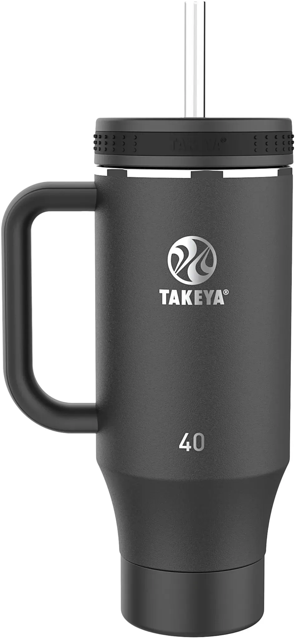 Takeya Isolierflasche Standard Straw Tumbler 1,2 l, onyx