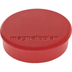 Magnetoplan Magnet Discofix Hobby, 10 Stück, rot