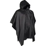 Mil-Tec Regenponcho Militär Poncho Basic schwarz