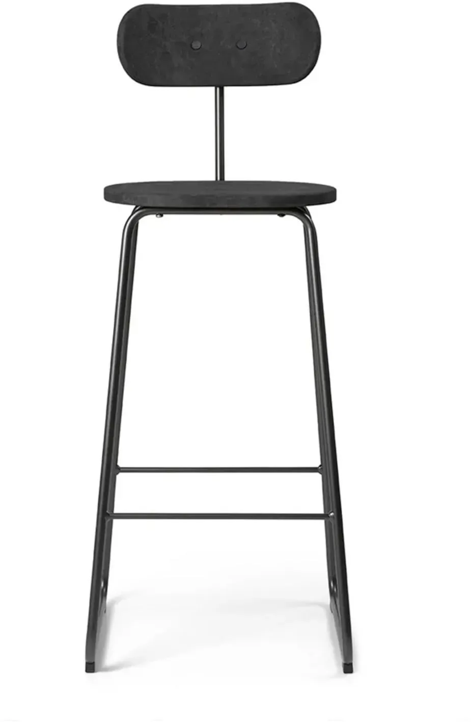 Barstühle MATER, Earth Backrest, Schwarz, für Esszimmer, Kunststoff, Design - 37 - 99