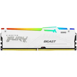 Kingston FURY Beast RGB EXPO 16GB 5600MT/s DDR5 CL36 DIMM Desktop Gaming Speicher Einzelnes Modul - KF556C36BWEA-16