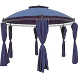 Haushalt International Im- und Export GmbH Pavillon-Ersatzdach Ersatzdach für Metall Pavillon blau