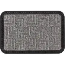 Astra Fußmatte Border Star 40 x 60 cm Silber