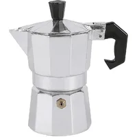 Krüger Espressokocher 1 Tasse Silber