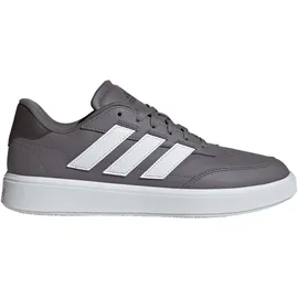 adidas Courtblock Herren Trace Grey/Cloud White/Shadow Olive 40 2/3