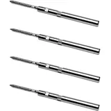 4x Tablarträger unsichtbar Regal 10x100 mm Regal-Träger 40 kg Regalbodenträger