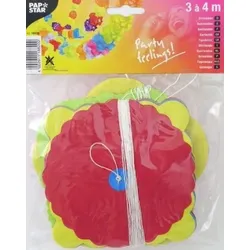 Papstar 10 X 3 Girlanden, Papier 4 m