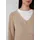 s.Oliver Strickpullover mit V-Ausschnitt und Raglanärmeln Braun 40