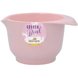 RBV Birkmann Colour Bowls, Rühr- und Servierschüssel, klein, 0,5 Liter, kratzfest, standfest, nachhaltig, rosa 708631
