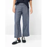 Brax Damen Culotte Style MAINE S INDIGO MOOD, Blau, Gr. 46K
