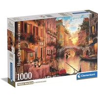CLEMENTONI 39774 Collection-Venedig-1000 Teile-Puzzle für Erwachsene, hergestellt in Italien, Mehrfarbig