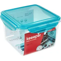 KEEEPER Frischhaltedose, Tino mit Clip 1,7 Liter