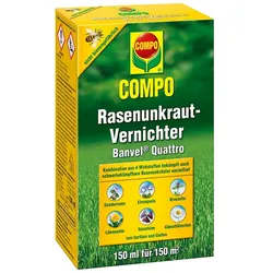COMPO Rasenunkrautvernichter Banvel Quattro 150 ml