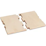 Sortimo Arbeitsplatte Holz 434 x 328 x 15 mm Braun