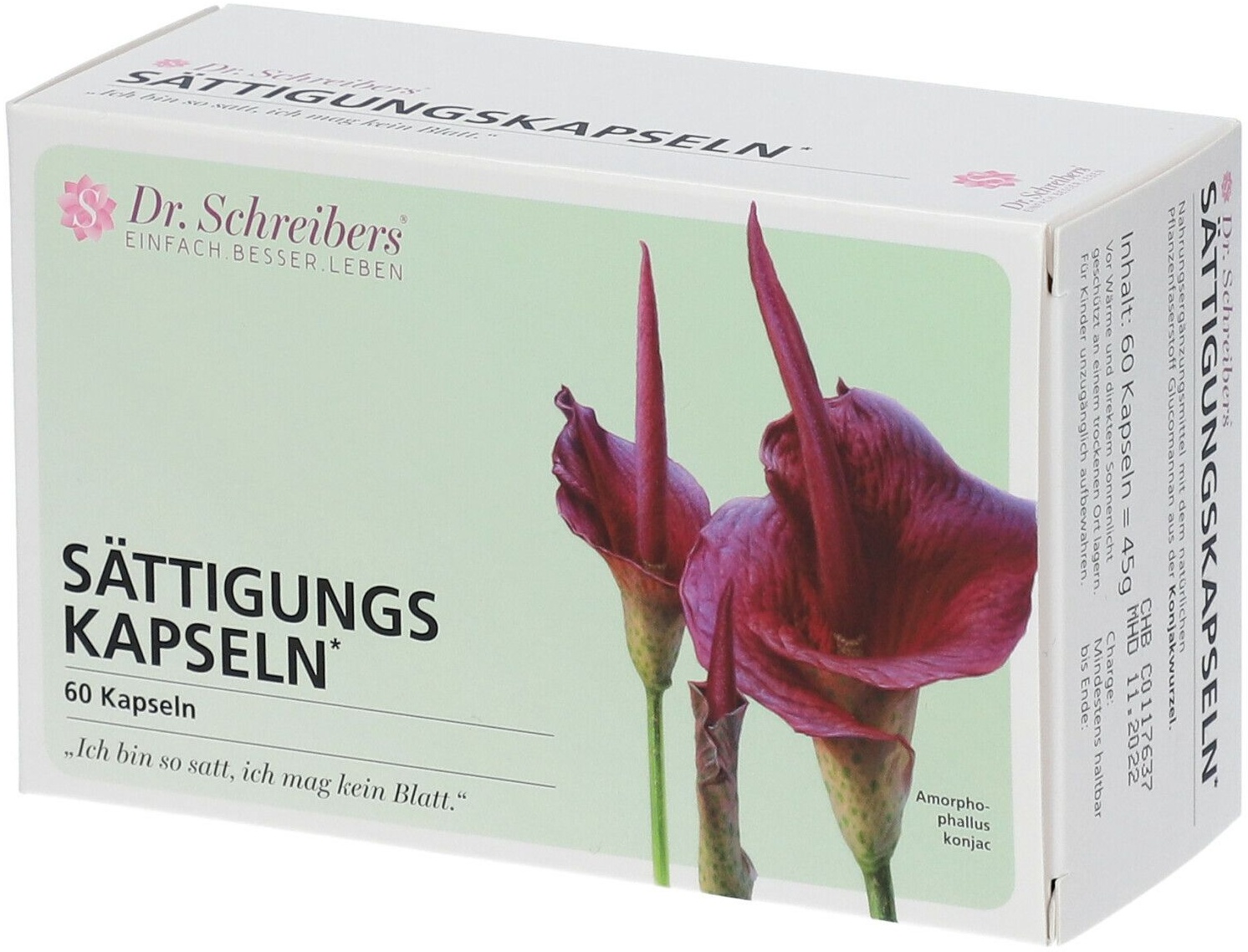 Dr. Schreibers® Sättigungskapseln