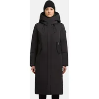 khujo Wintermantel "Luggs", Damen, Gr. S (36), schwarz, Obermaterial: 55% Baumwolle, 45% Polyester. Innenfutter: 100% Nylon.
