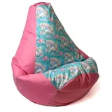 go gift Sitzsack, Rosa, 140 x 100 cm, Birne