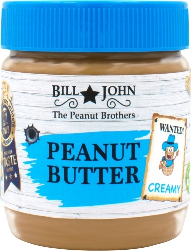 BILL & JOHN Bill&John Erdnussbutter Creamy  (350 g)