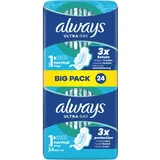 Always Ultra-Binden Day Normal 1 mit Flügeln, Big Pack
