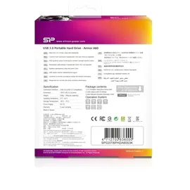 Silicon Power Armor A60 2 TB USB 3.2 schwarz/grün