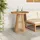 vidaXL Gartentisch Ø 70 x 75 cm Braun