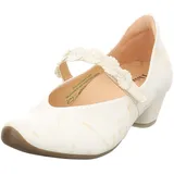 THINK! Damen AIDA chromfrei gegerbte nachhaltige Halbschuhe, Ivory Gold 1000