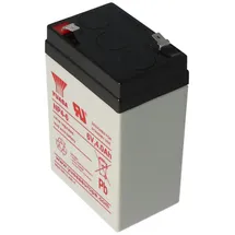 YUASA NP4-6 Akku Blei PB 6 Volt 4Ah Faston 4,8mm