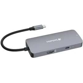 Verbatim USB-C Pro Multiport Hub CMH-05, USB-C 3.0 [Stecker] (32150)