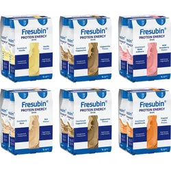 Fresubin Protein Energy DRINK Trinknahrung Mischkarton 6X4X200 ml Lösung