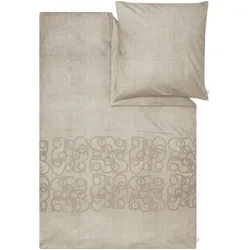 s.Oliver Bettwäsche S.Oliver 155 x 220 cm Satin Beige