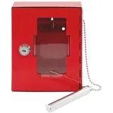 Burg Wächter Notschlüsselbox EMG 6165 15 x 12 x 4,8 cm Rot