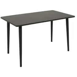 DEGAMO Tisch DENVER 70x120cm, Metall anthrazit