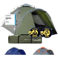 Lumaland Pop Up Zelt 3-4 Personen Grün