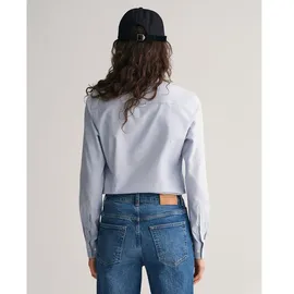 GANT Slim Stretch Oxford Langarmhemd Light Blue 38